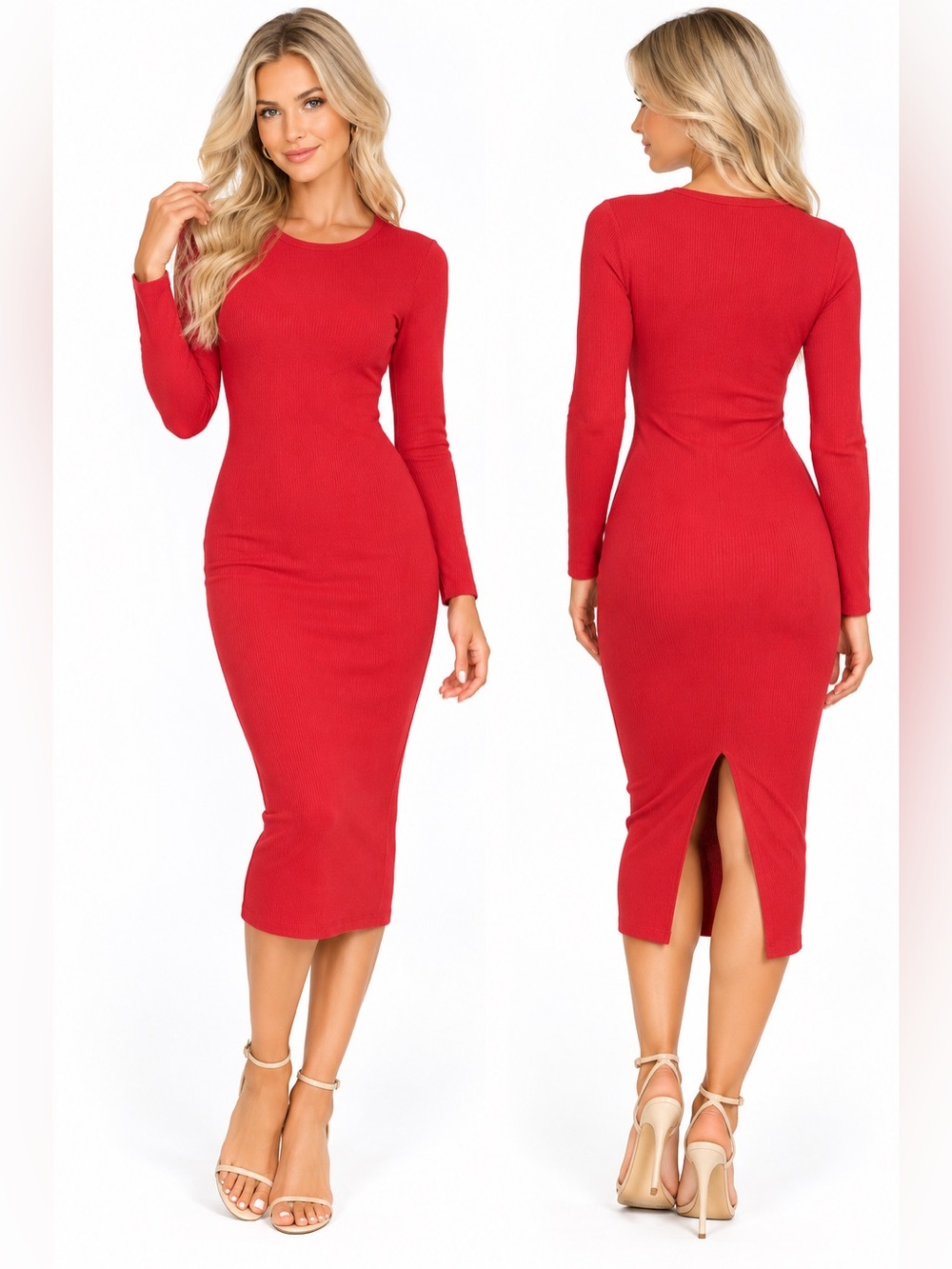 KNIT JERSEY DRESS
